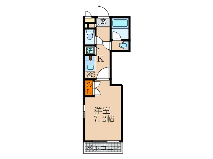 Ｔフロント東本願寺の物件間取画像