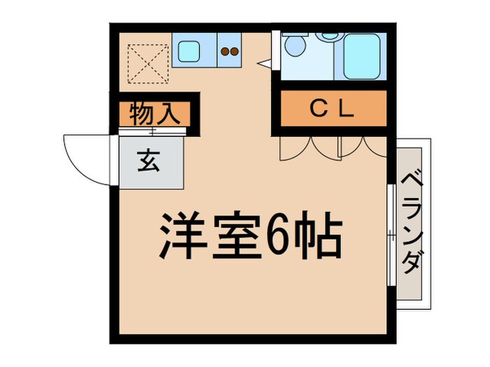 マンションナカムラの物件間取画像