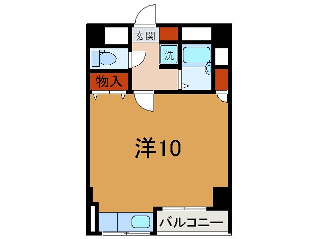 ハ－バ－ウエスト神戸の物件間取画像