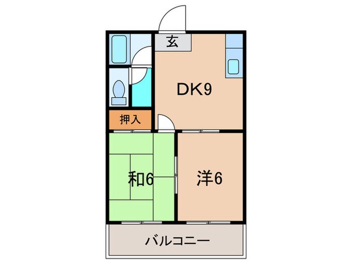 物件間取画像