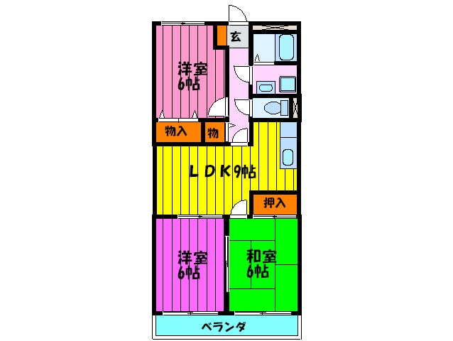 ドリムＦｉｒｓｔの物件間取画像