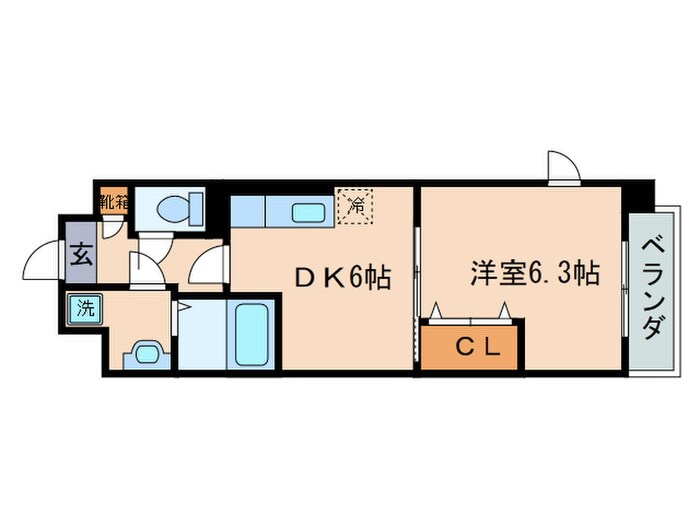 リュミエールの物件間取画像
