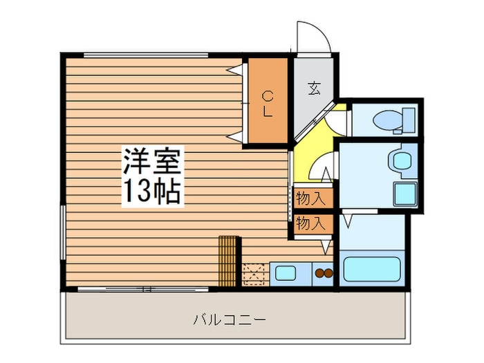 幸田マンション幸町の物件間取画像