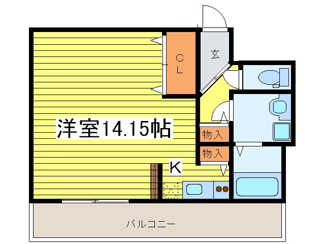 幸田マンション幸町の物件間取画像