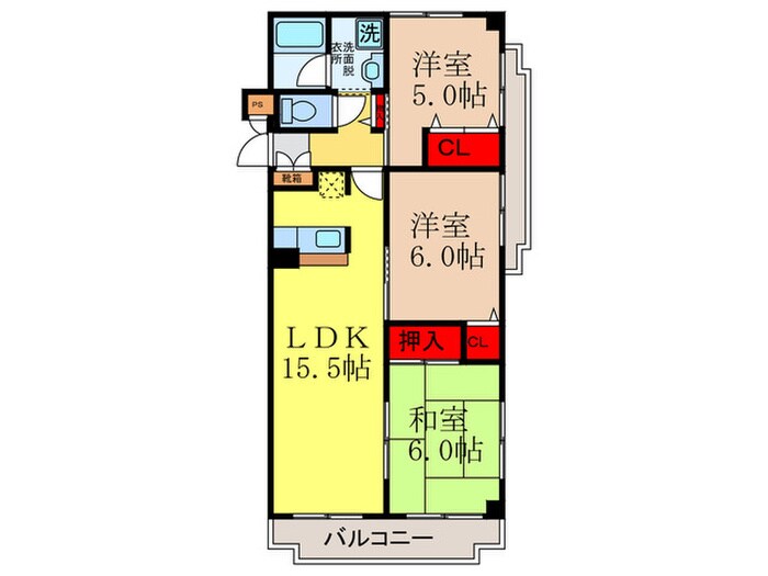 カ－サ・アルコⅡの物件間取画像