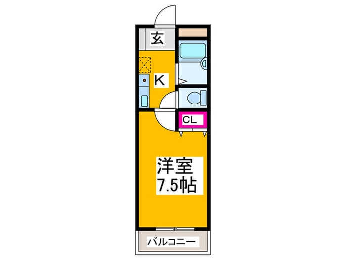 ヴィアベルデの物件間取画像