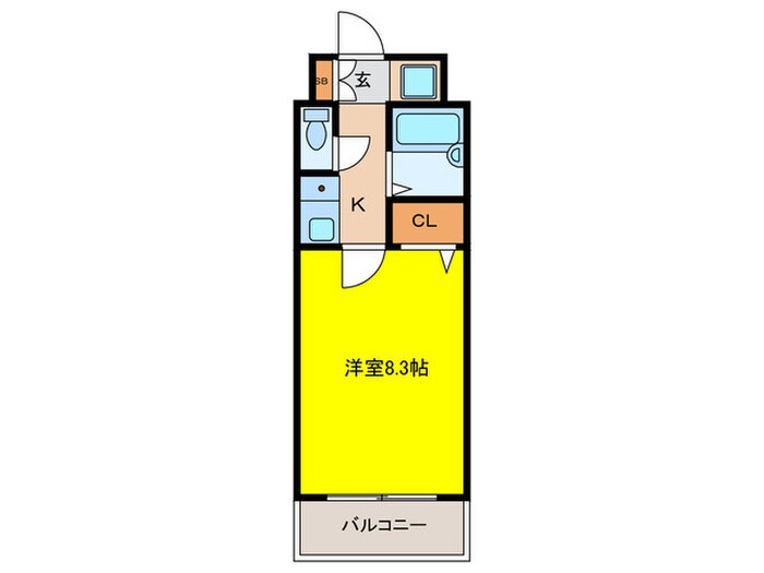 セブンハイツの物件間取画像