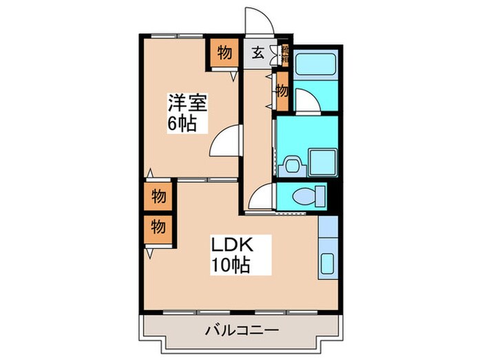 サンパティ－クの物件間取画像