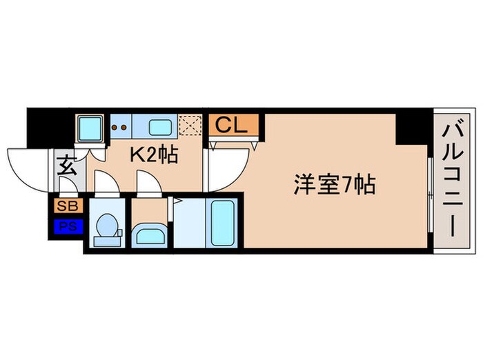 アドバンス京都デタンデュの物件間取画像
