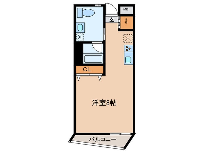 ジュリア須磨浦Ⅱの物件間取画像