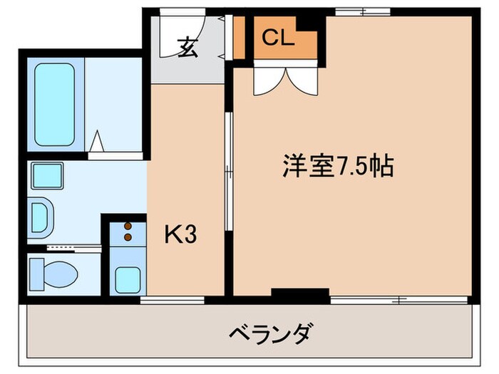 スミコ－駅前コ－ポの物件間取画像