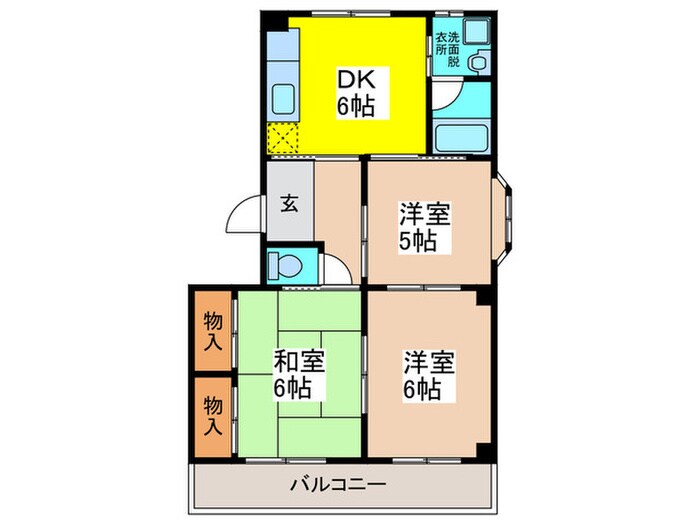 グランジュ－ル西澤の物件間取画像