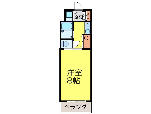 シティー・コム高槻の物件間取画像