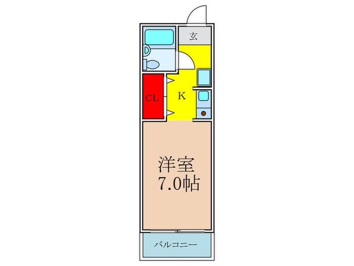 チャ－リ－ズの物件間取画像