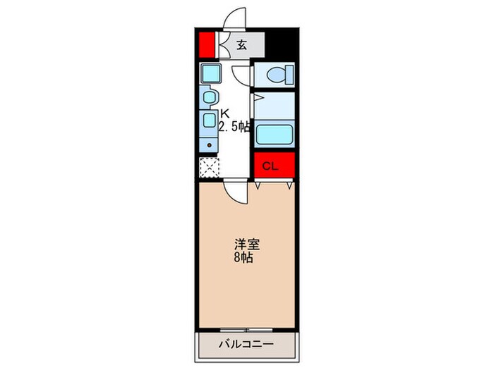 ブルックスコート菅原の物件間取画像