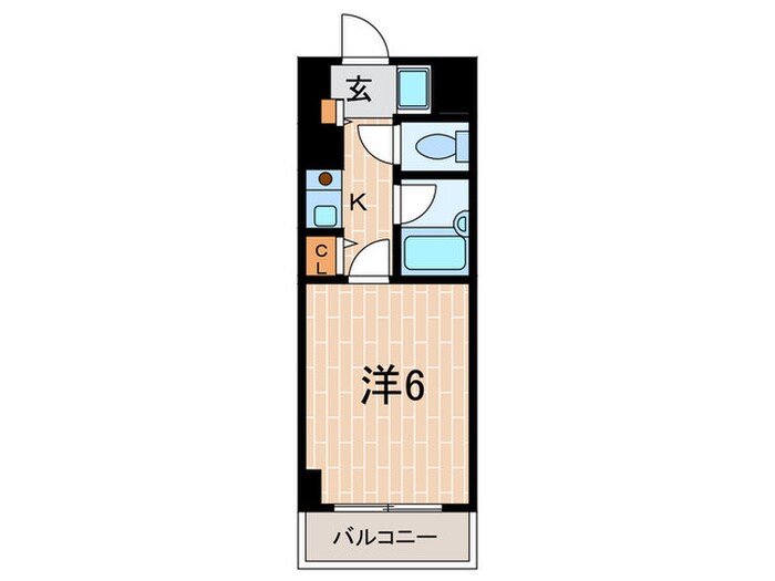 エステムコート芦屋西（３０４）の物件間取画像