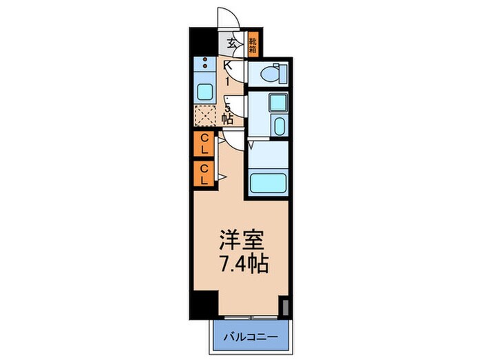 S-RESIDENCE高井田Centralの物件間取画像