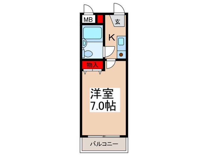 ロイヤル巽の物件間取画像