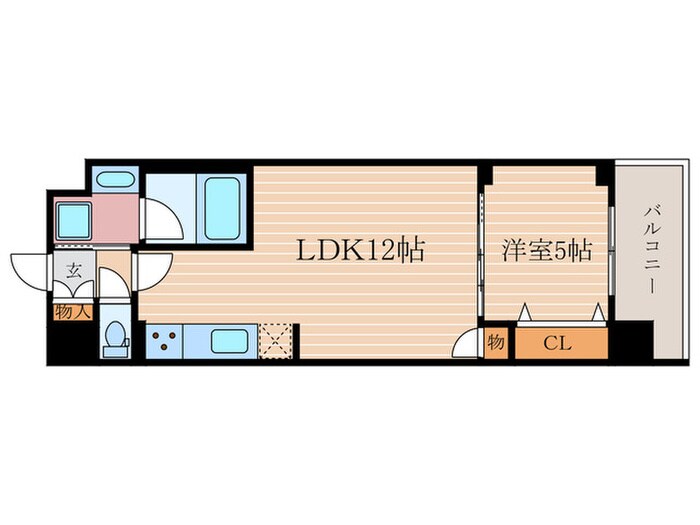 ベラジオ雅び京都三条通（604）の物件間取画像