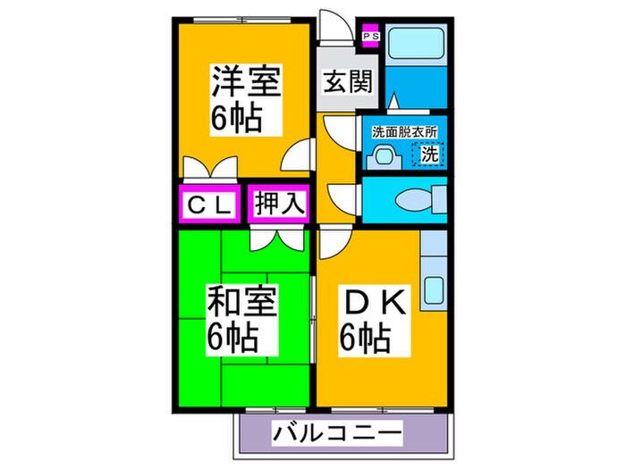 トミー六番館の物件間取画像