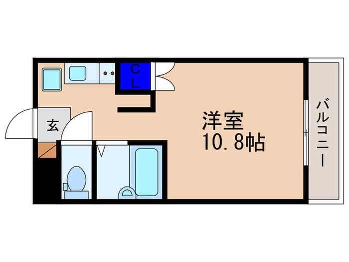 ＭＥＳＳＡＧＥ放出東の物件間取画像