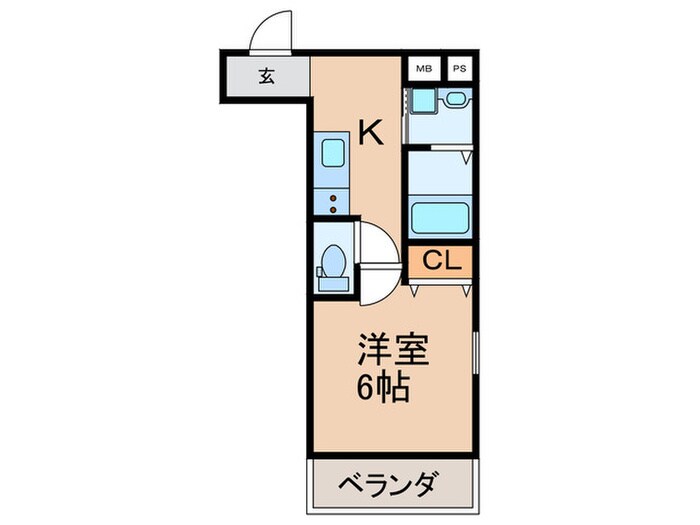 フジパレス今川駅東Ⅱ番館の物件間取画像