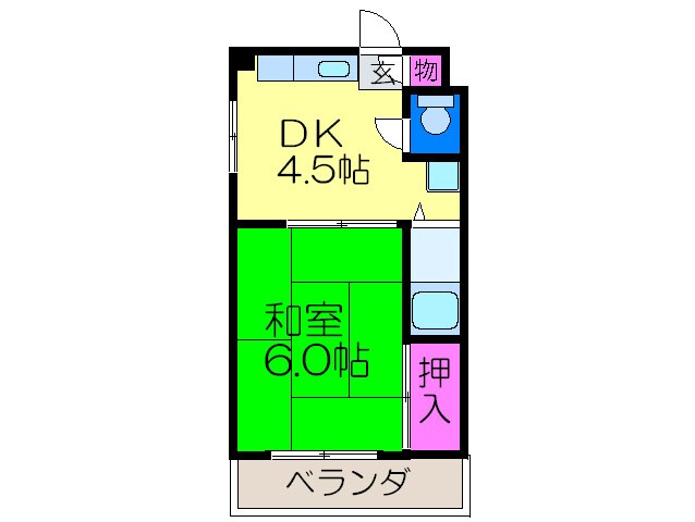 後藤ビルの物件間取画像