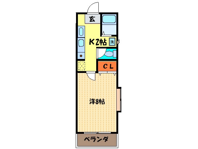 ＡＫＡＲＥＮＧＡの物件間取画像