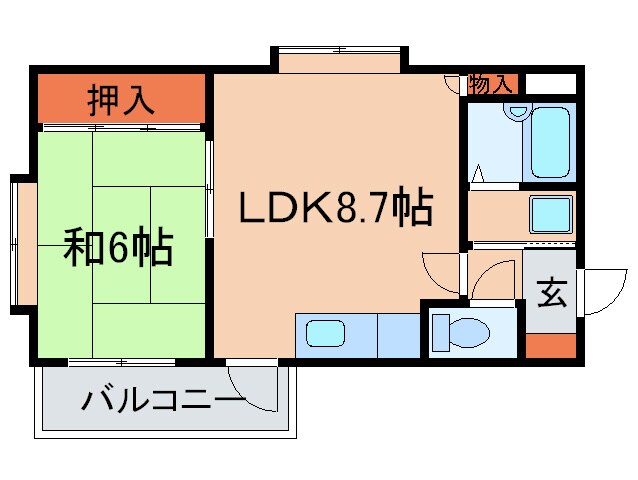 サンビルダー三宮の物件間取画像