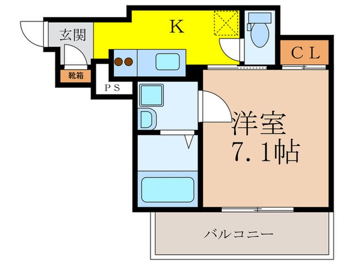 エイペックス新大阪（６０４）の物件間取画像