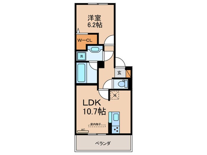エトワール平安の物件間取画像