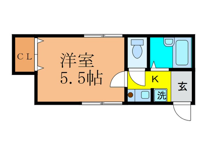 物件間取画像