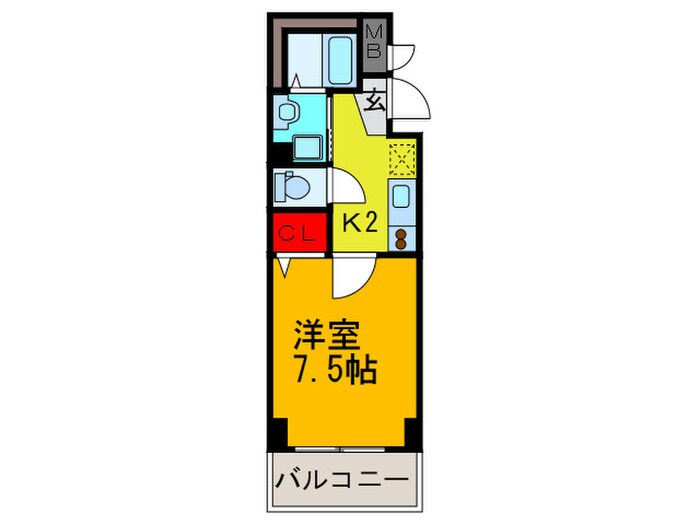 アダ－ジェ小路の物件間取画像