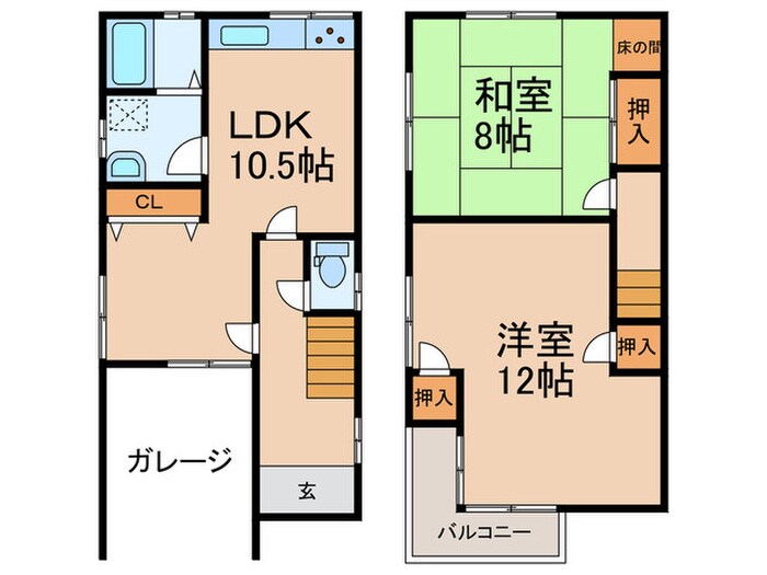 板原町4丁目戸建の物件間取画像