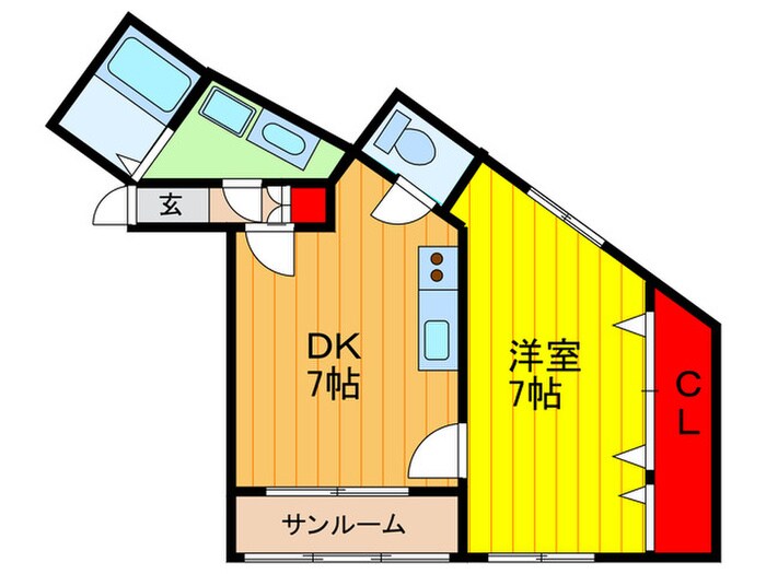 第２管又マンションの物件間取画像