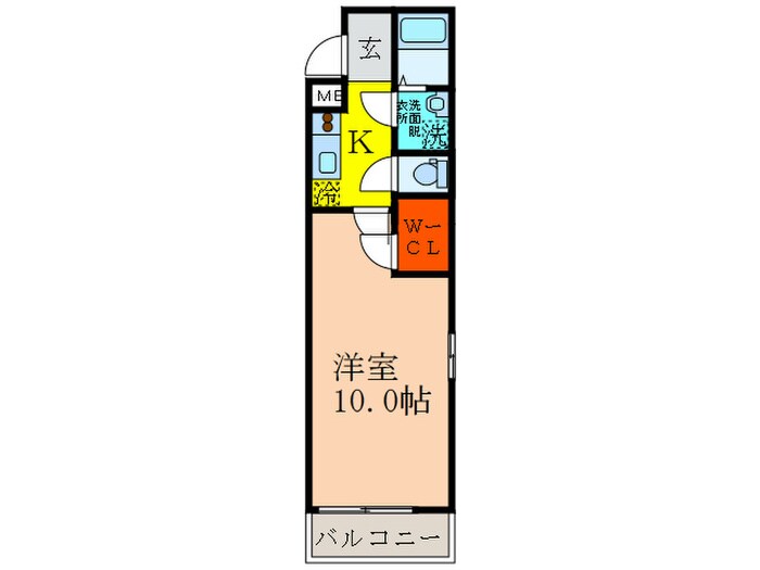 フジパレス吹田ウエストⅤ番館の物件間取画像