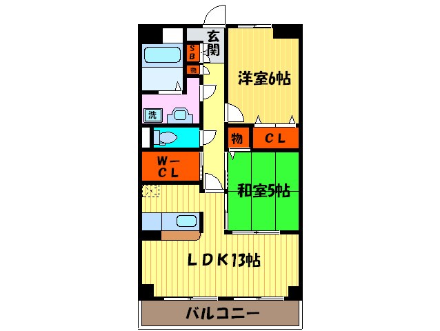 ロイヤルメドウの物件間取画像