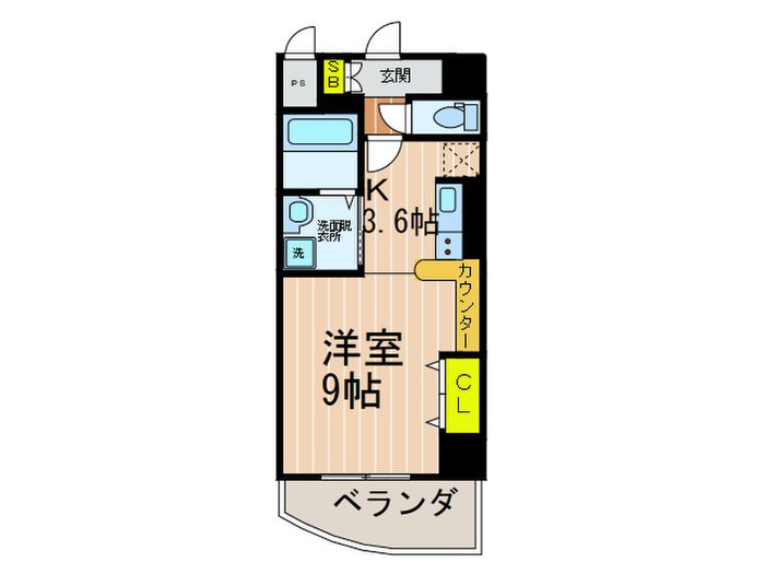 プロスパ－の物件間取画像
