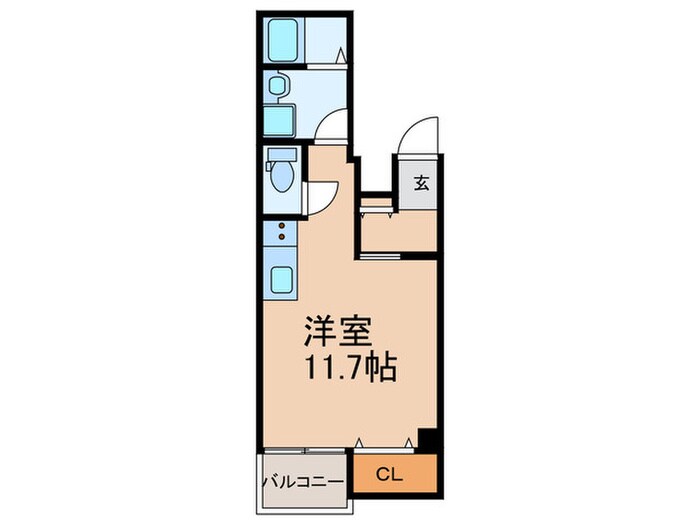 クィ－ンズ・コ－トの物件間取画像