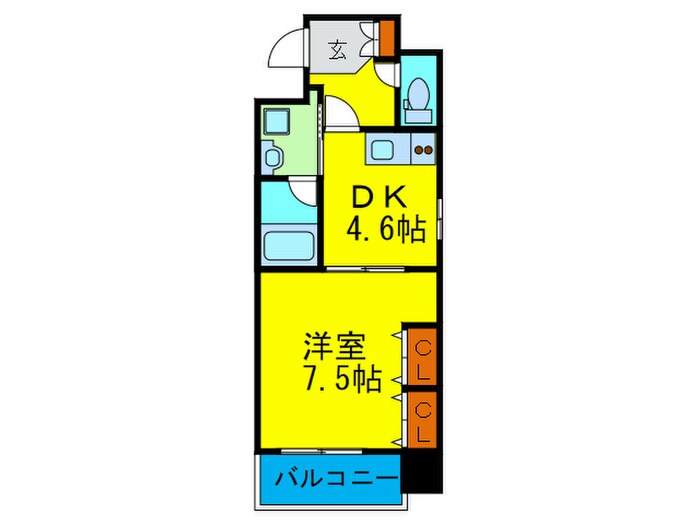 willDo天満橋の物件間取画像