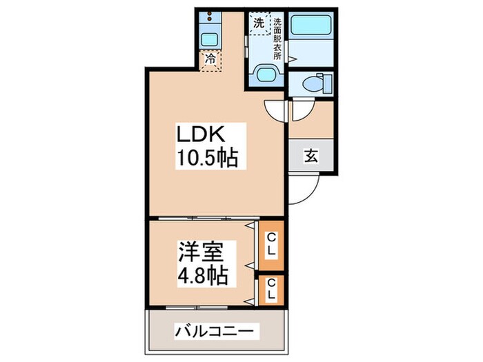 仮）フジパレス堺もずV番館の物件間取画像