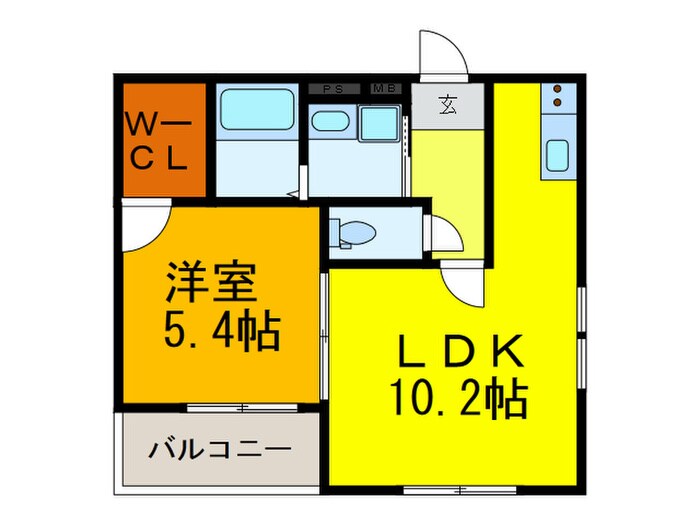 ユートロア・フジの物件間取画像