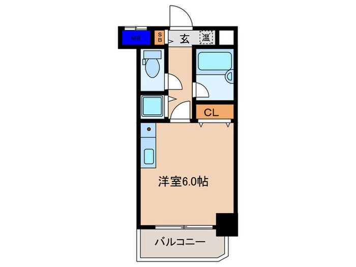 ウエスト・ポイントの物件間取画像