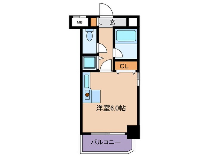 ウエスト・ポイントの物件間取画像