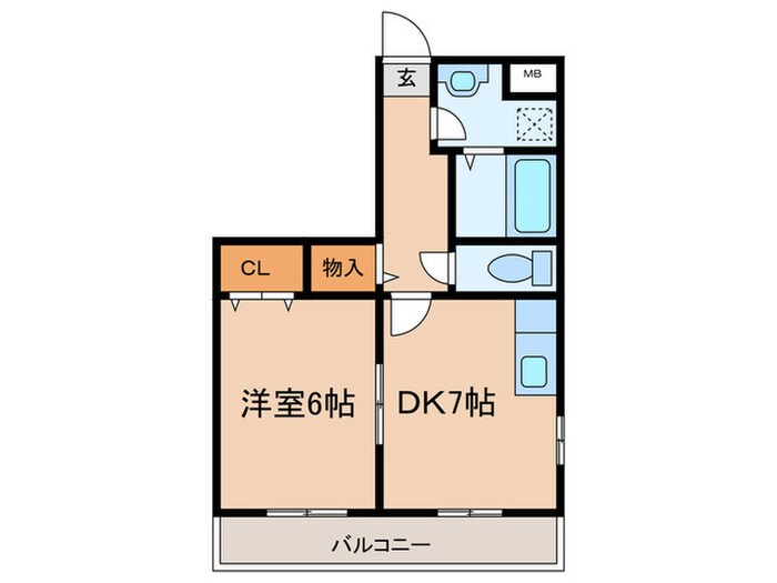 物件間取画像