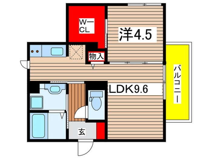 ラフィネの物件間取画像