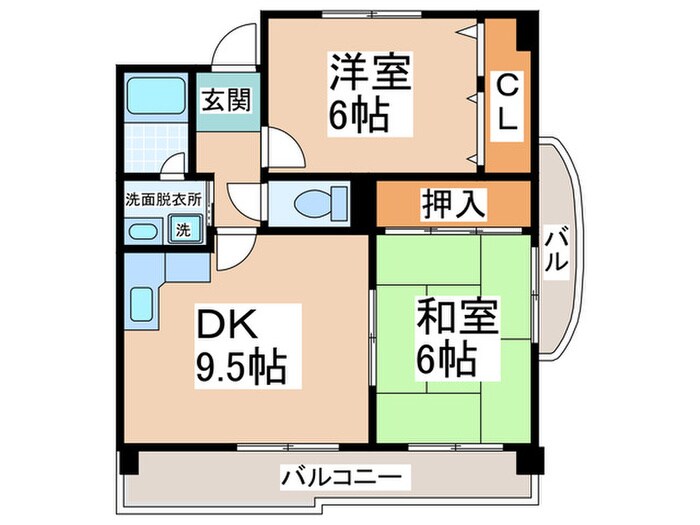 スイ－トピ－ヒルＴＫの物件間取画像