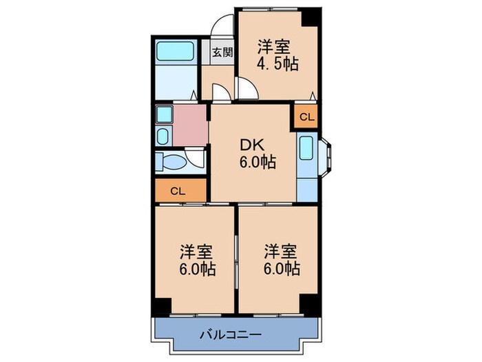 メゾンインペリアル大淀の物件間取画像