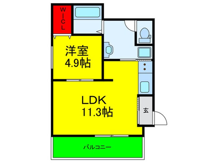 マーキーズ京橋の物件間取画像