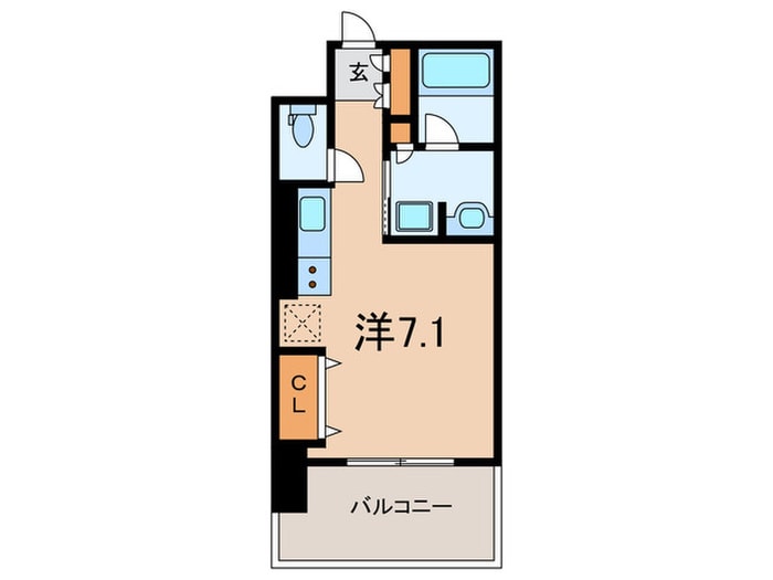 ジオエント西宮北口の物件間取画像